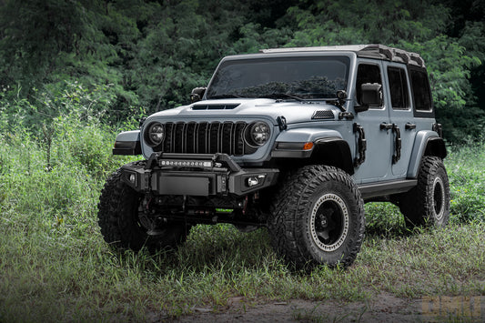 OMU Genesis Series Steel And Aluminum Front Bumper --- Make You Bolder and More Powerful