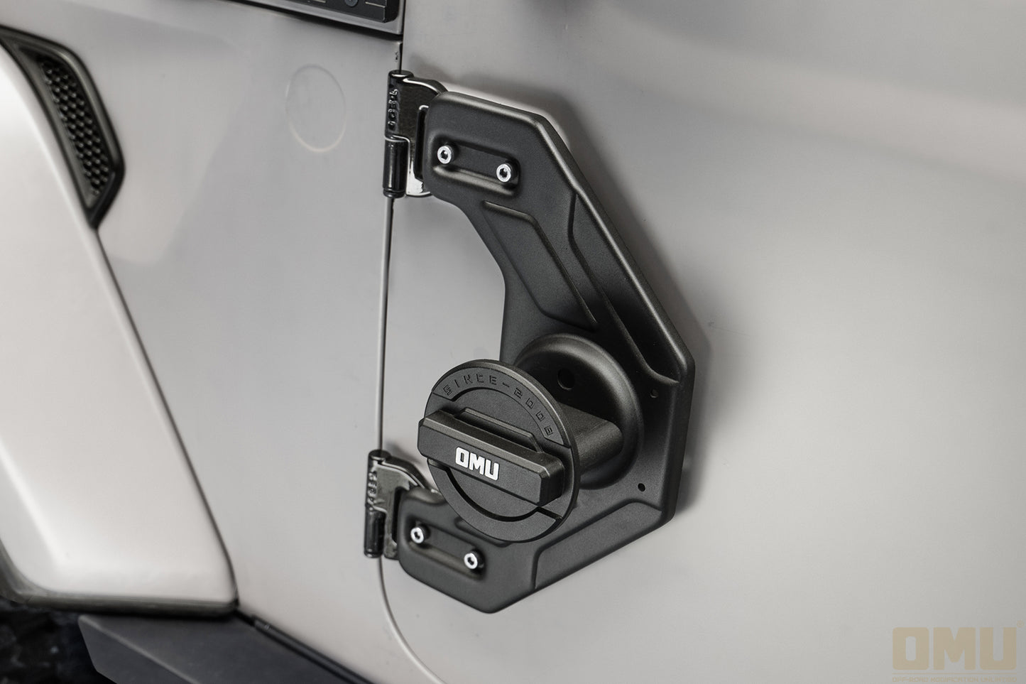 OMU Genesis Series 10L Door Hinge Gas/Water Storage Can Kit for Jeep Wrangler JK JL JT