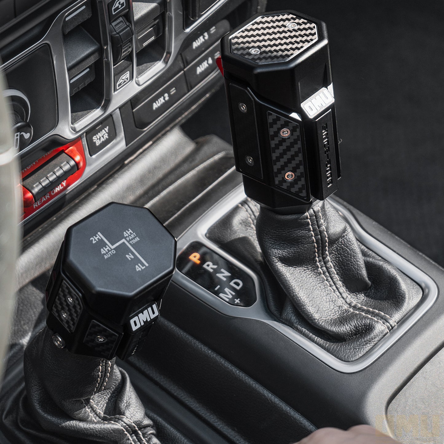 OMU Genesis Series Gear Lever Shift Knob for Jeep Wrangler JL/Gladiator JT