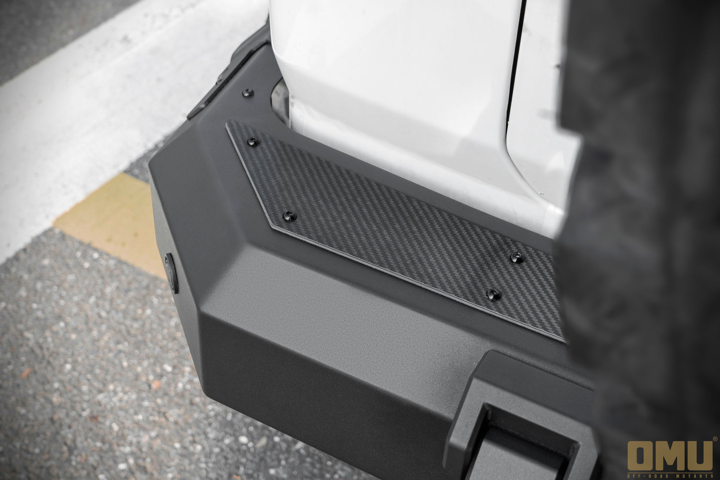 OMU Genesis Series Steel And Aluminum Rear Bumper For Jeep Wrangler JL