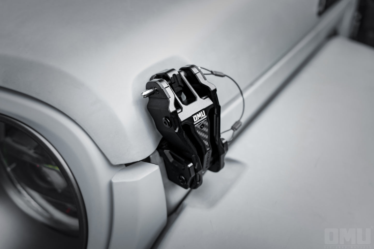 OMU Genesis Series Hood Catch Hood Lock For Jeep Wrangler JK JL/JT