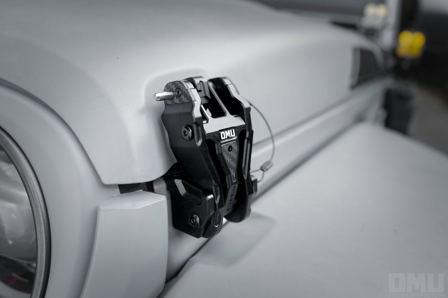 OMU Genesis Series Hood Catch Hood Lock For Jeep Wrangler JK JL/JT