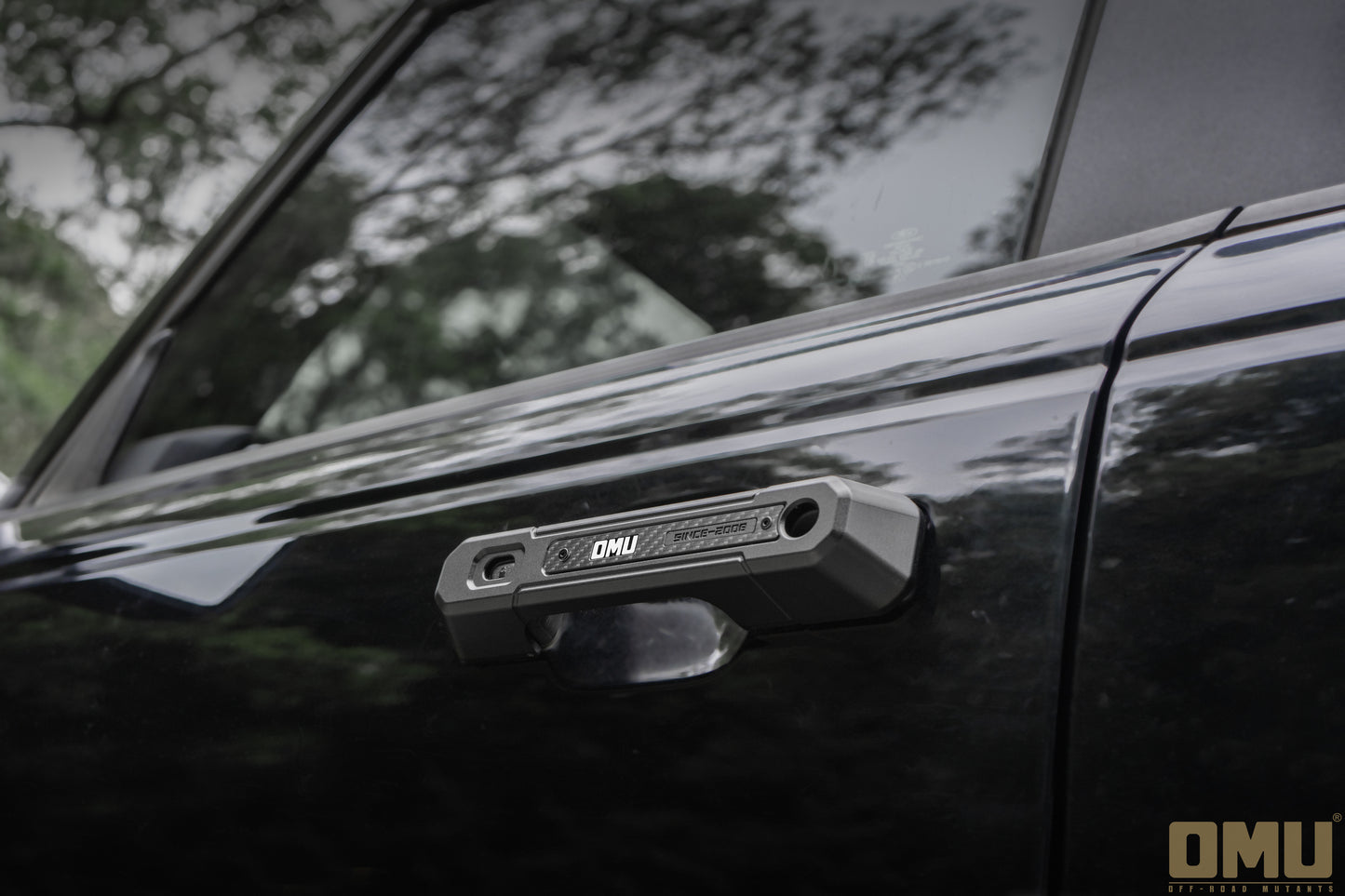 OMU Genesis Series Aluminum Door Handle Cover For Ford 4/2-Door Bronco