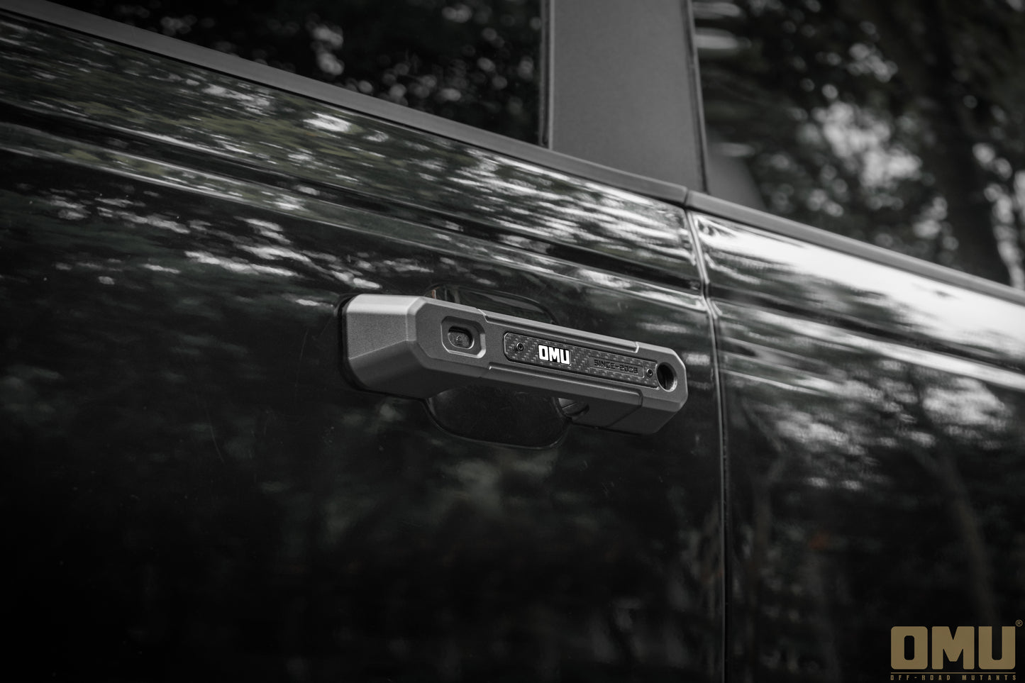 OMU Genesis Series Aluminum Door Handle Cover For Ford 4/2-Door Bronco