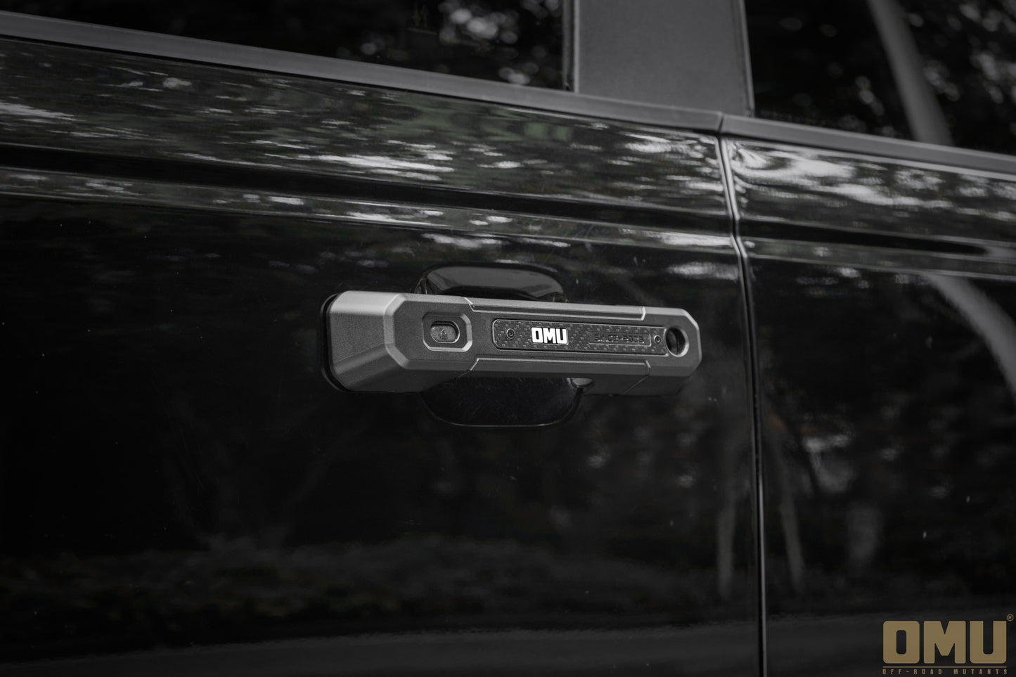 OMU Genesis Series Aluminum Door Handle Cover For Ford 4/2-Door Bronco