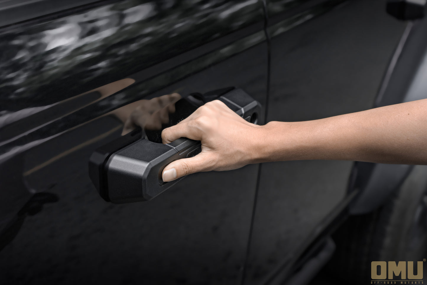 OMU Genesis Series Aluminum Door Handle Cover For Ford 4/2-Door Bronco