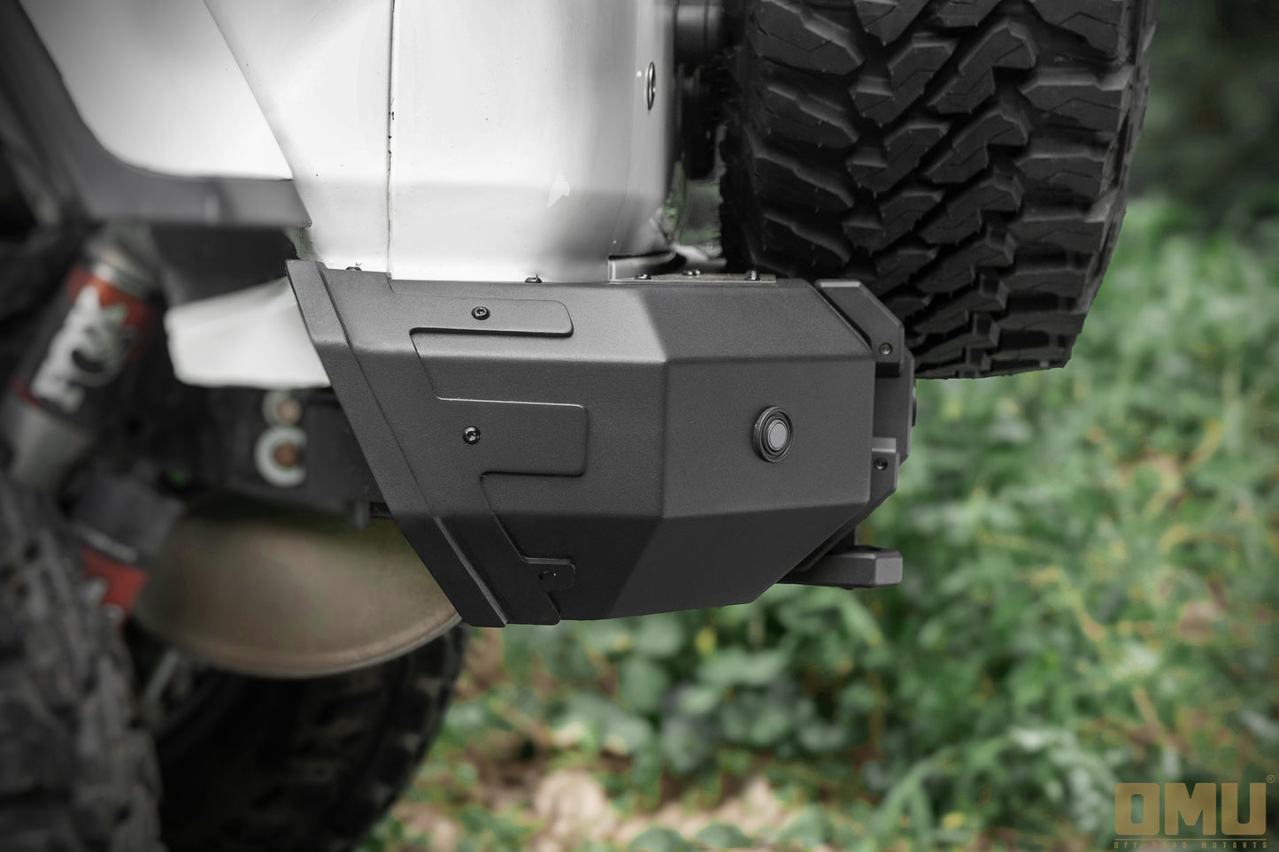 OMU Genesis Series Steel And Aluminum Rear Bumper For Jeep Wrangler JL