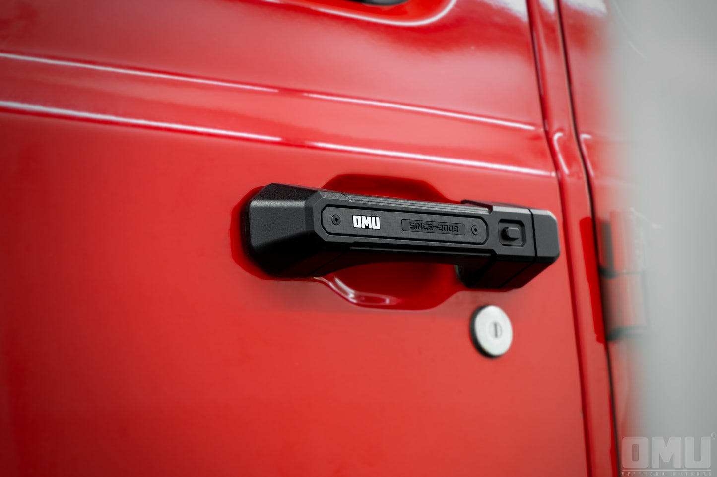 OMU Genesis Series Aluminum Door Handle Cover To 4/2Doors For Jeep Wrangler JL / JT