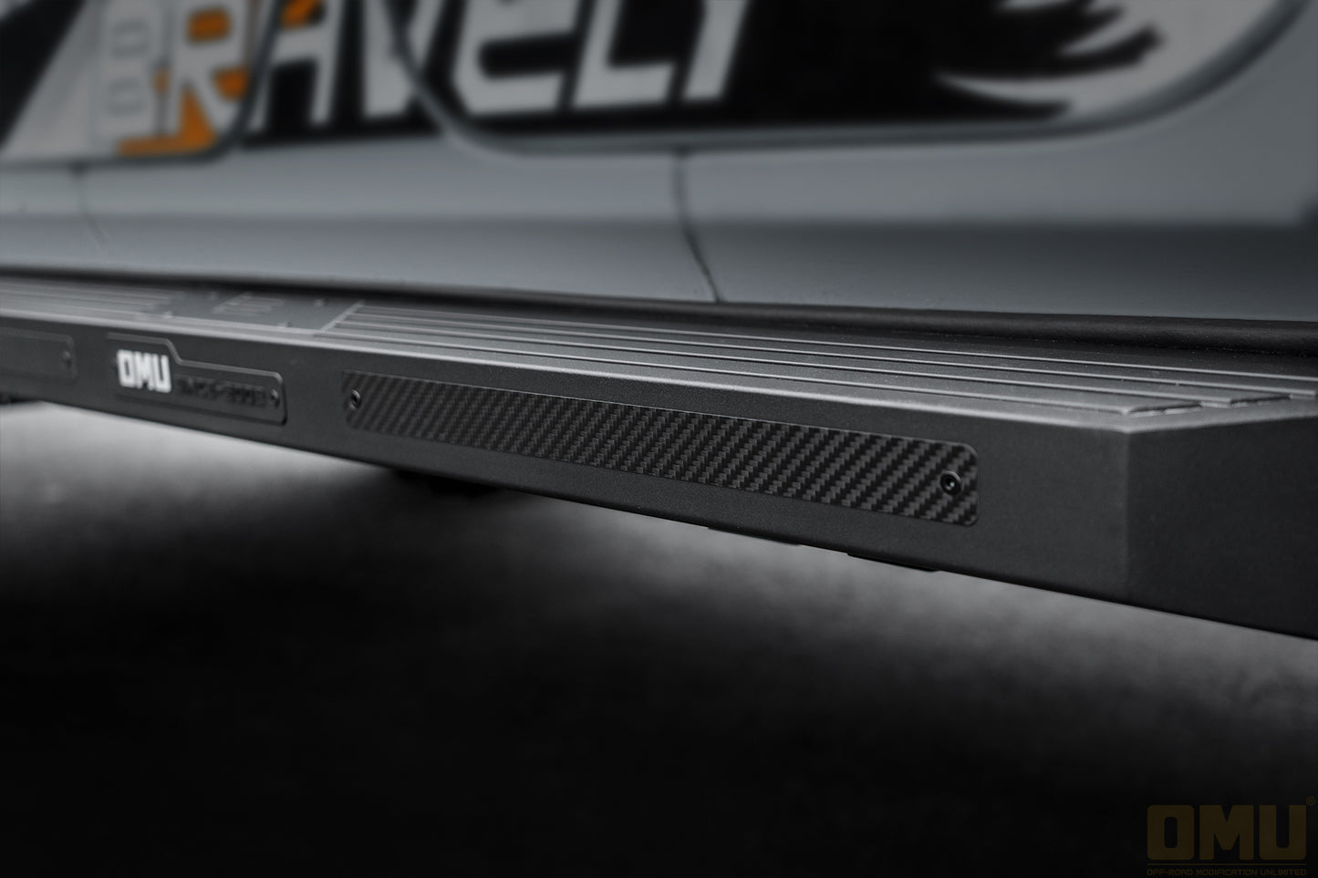 OMU Genesis Series Aluminum Running Board Side Step For Jeep Wrangler JL