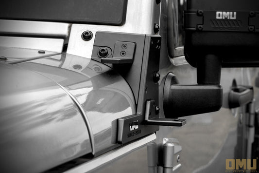 OMU Genesis Series A-Pillar Light System Mount For Jeep Wrangler JK
