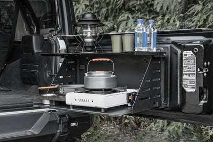 OMU Genesis Series Tailgate Multi-Function Platform For Jeep Wrangler JL