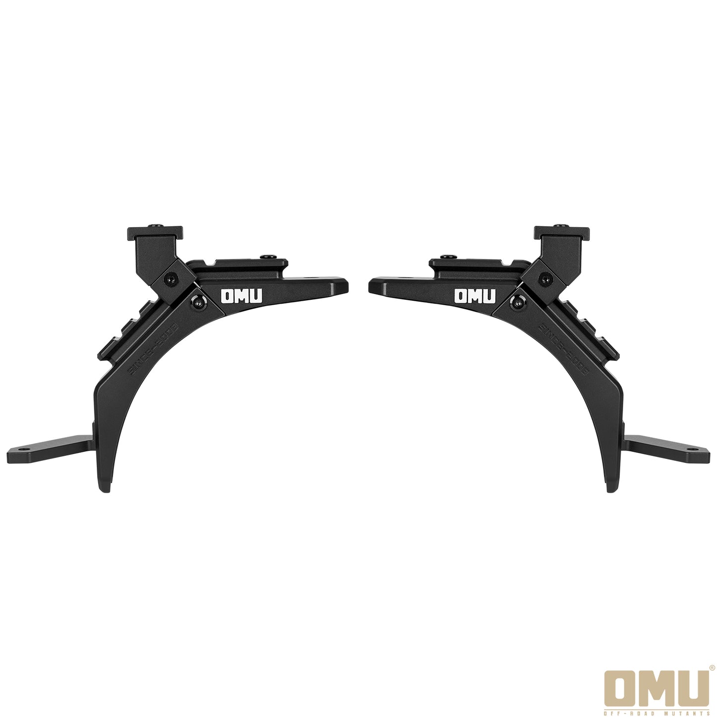 OMU Genesis Series A-Pillar Light System Mount For Jeep Wrangler JL 4xe (Not for JT Sand Runner/Mojave & Rubicon 392 )