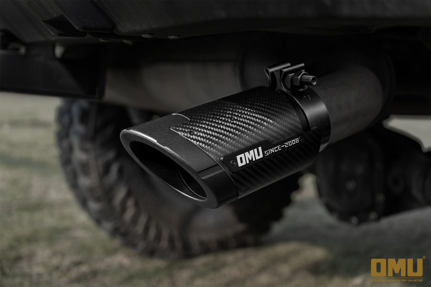 OMU Genesis Series Exhaust Tail Pipe Tip For Jeep Wrangler JL JT