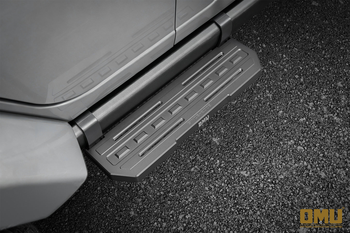 OMU Genesis Series  Running Board Side Step For Jeep Wrangler JK with Rubicon OEM side bar