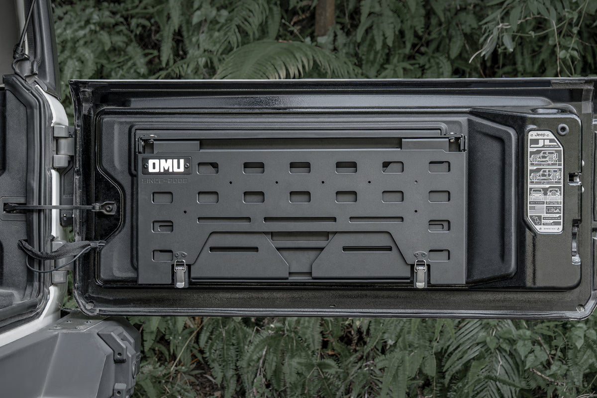 OMU Genesis Series Tailgate Multi-Function Platform For Jeep Wrangler JL