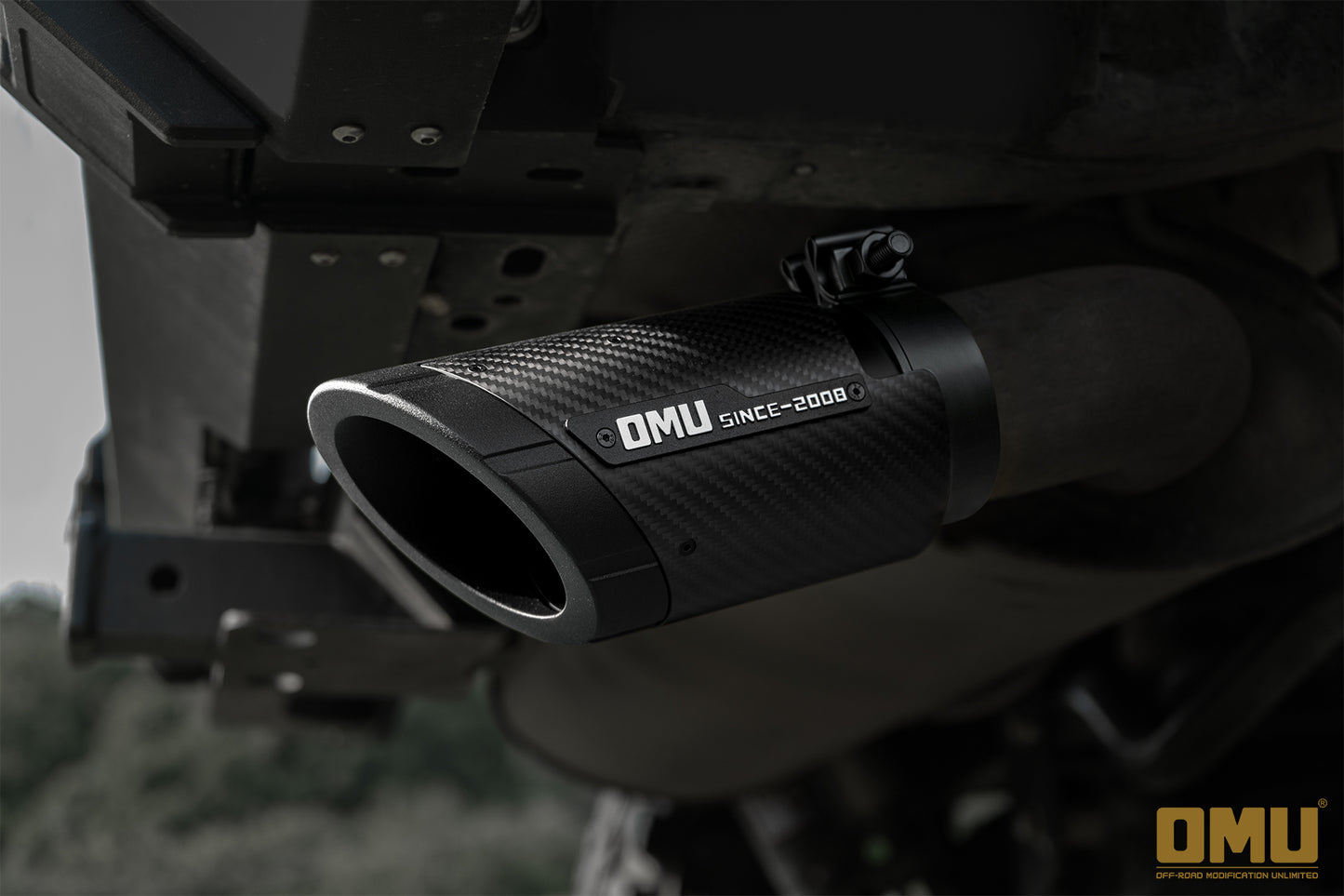 OMU Genesis Series Exhaust Tail Pipe Tip For Jeep Wrangler JL JT