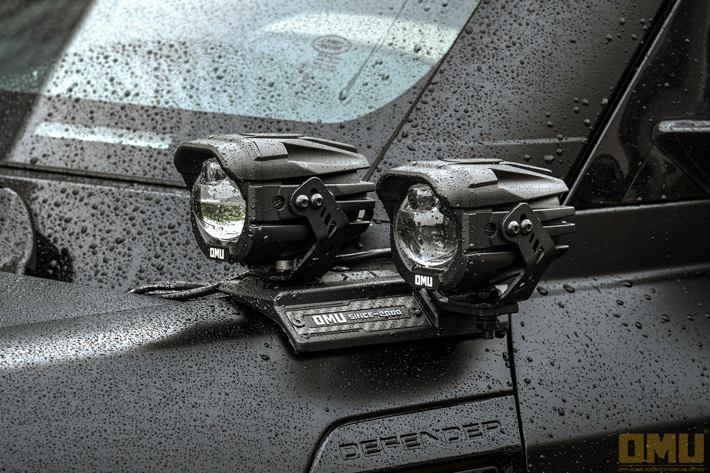 OMU Genesis Series A-pillar Light Mount For New Land Rover Defender 90/110/130
