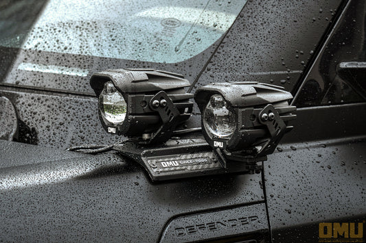 OMU Genesis Series A-pillar Light Mount For New Land Rover Defender 90/110/130