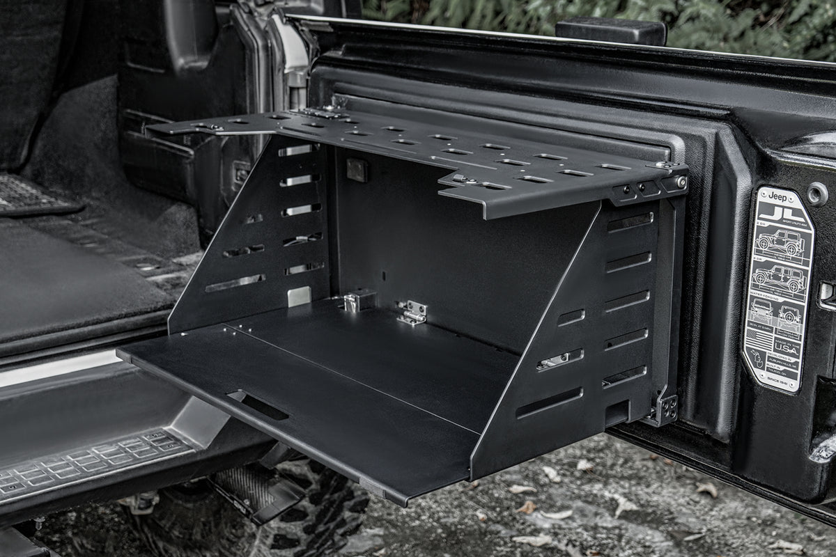 OMU Genesis Series Tailgate Multi-Function Platform For Jeep Wrangler JL