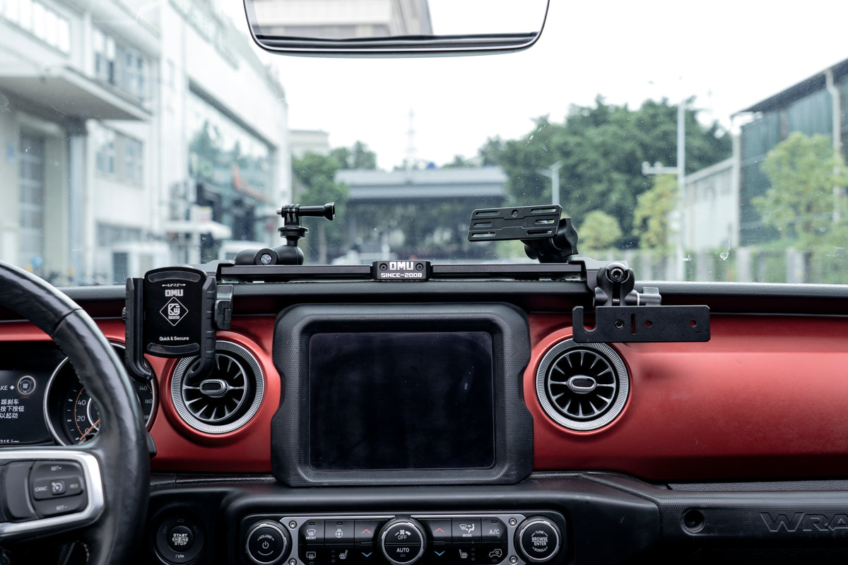OMU Genesis Series Multi-Function Center Console Bracket For Jeep Wrangler JL