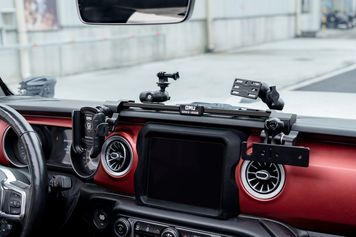OMU Genesis Series Multi-Function Center Console Bracket For Jeep Wrangler JL