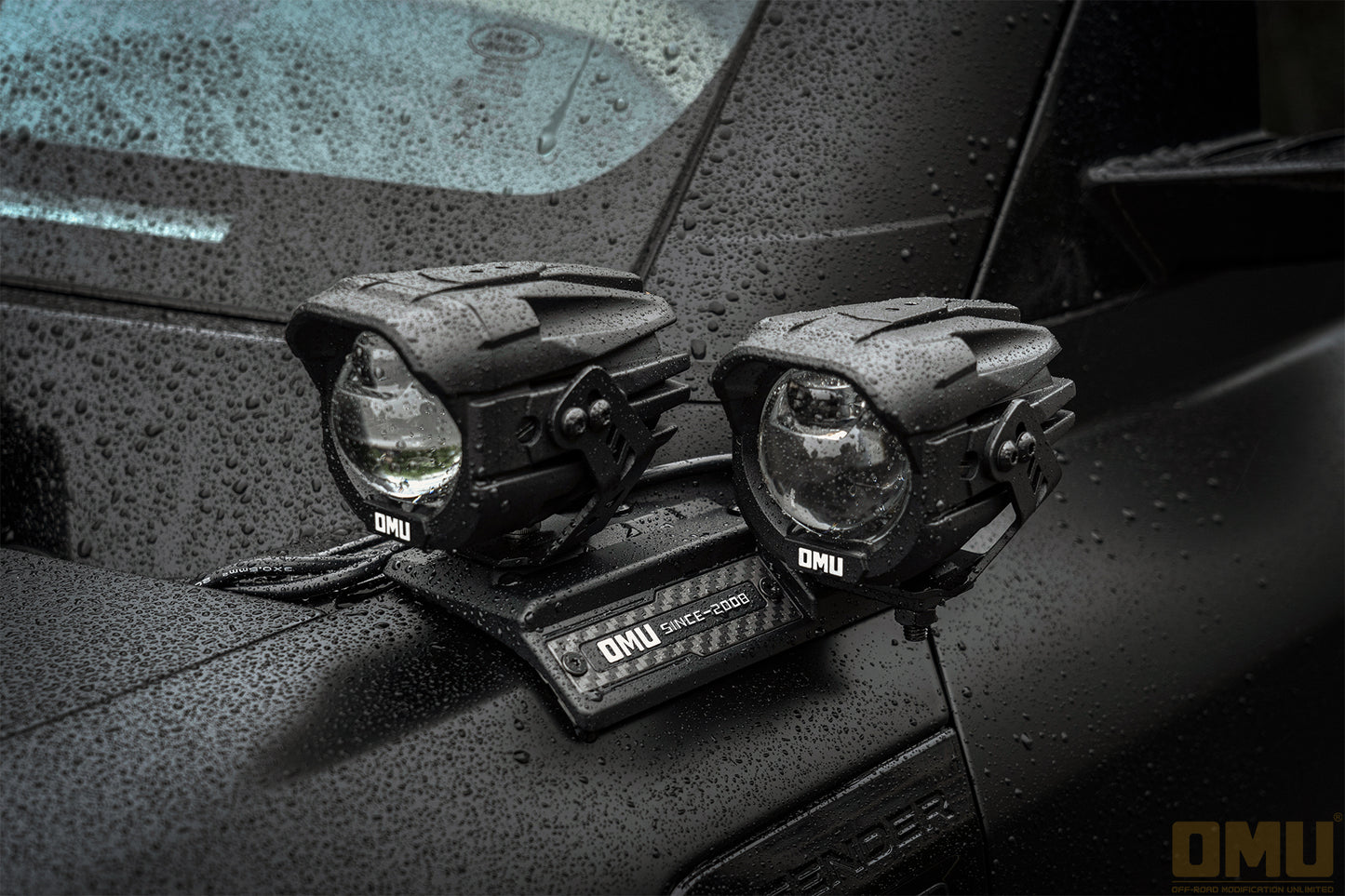 OMU Genesis Series A-pillar Light Mount For New Land Rover Defender 90/110/130