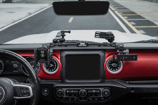 OMU Genesis Series Multi-Function Center Console Bracket For Jeep Wrangler JL