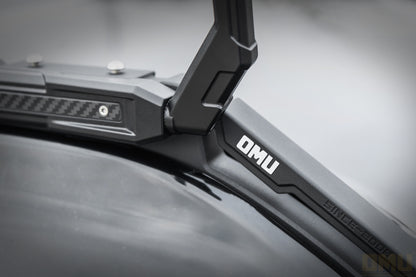 OMU Genesis Series Aluminum Hood Side Auxiliary Mirror Fender Mirror For Ford Bronco