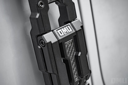 OMU  Genesis Series Door Hinge Step Aluminum Folding Foot Pedal for Jeep Wrangler JK JL JT
