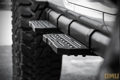 OMU Genesis Series  Running Board Side Step For Jeep Wrangler JL with Rubicon OEM side bar