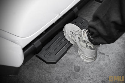 OMU Genesis Series  Running Board Side Step For Jeep Wrangler JL with Rubicon OEM side bar