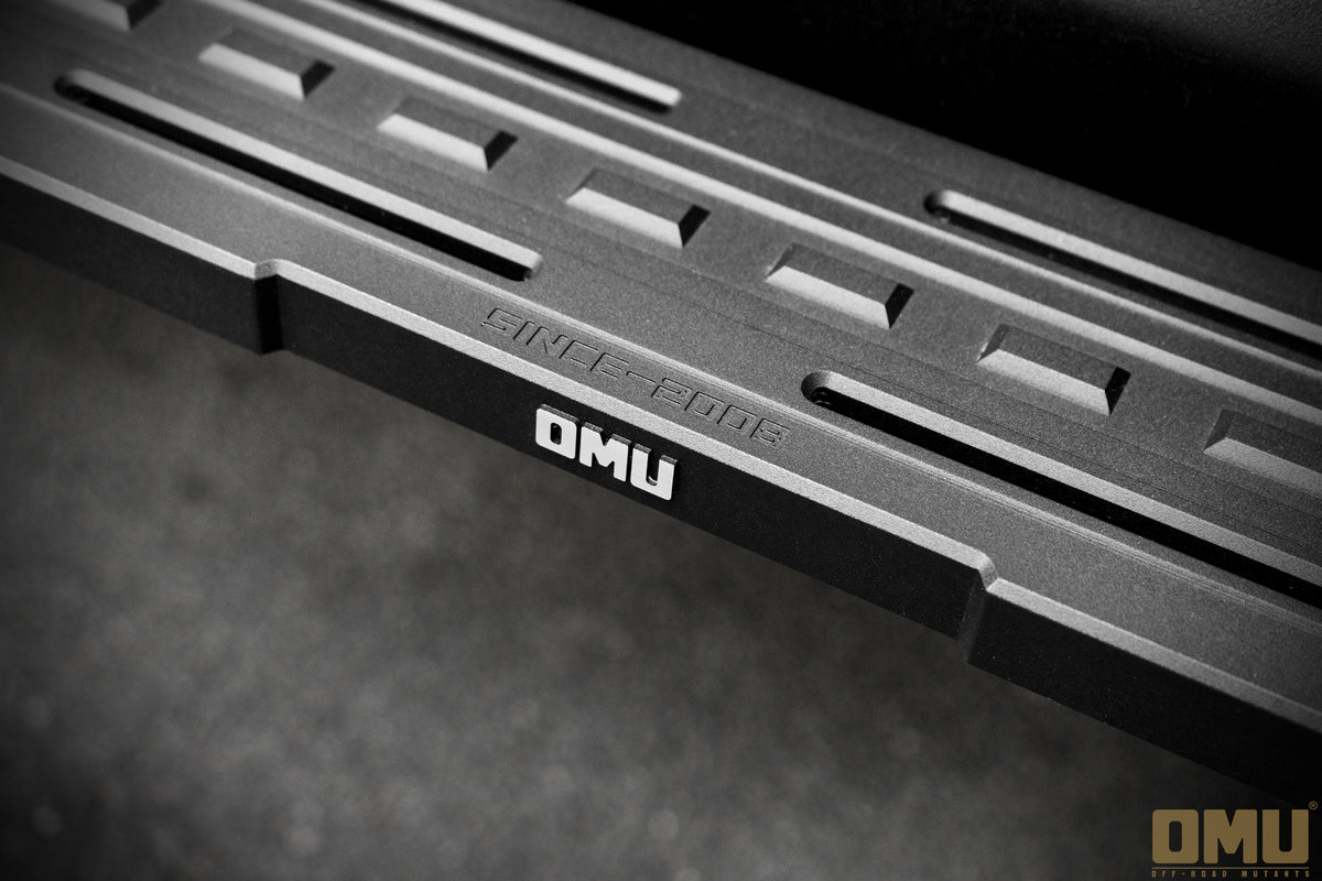 OMU Genesis Series  Running Board Side Step For Jeep Wrangler JL with Rubicon OEM side bar