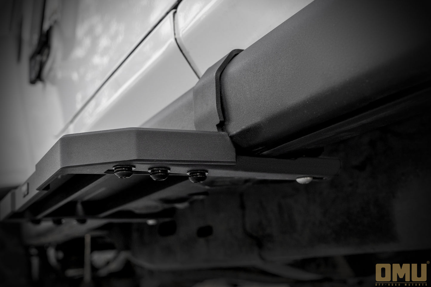 OMU Genesis Series  Running Board Side Step For Jeep Wrangler JL with Rubicon OEM side bar