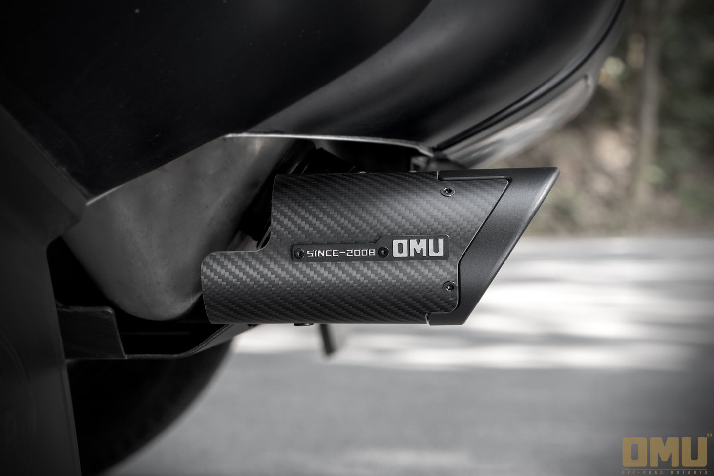 OMU Genesis Series Exhaust Tailpipe Trim Kit For New Land Rover Defender 110/130  (only 3.0L)