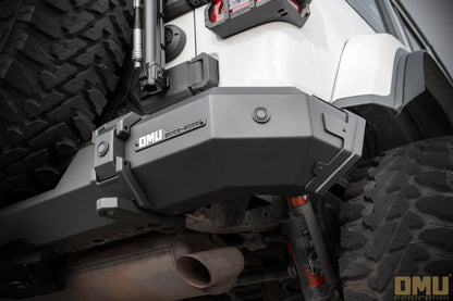 OMU Genesis Series Steel And Aluminum Rear Bumper For Jeep Wrangler JL
