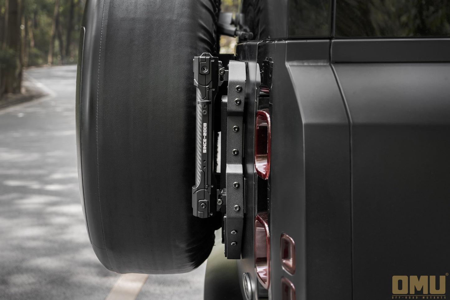 OMU Genesis Series Tailgate Flagpole Mount Kit For New Land Rover Defender 90/110/130