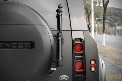 OMU Genesis Series Tailgate Flagpole Mount Kit For New Land Rover Defender 90/110/130