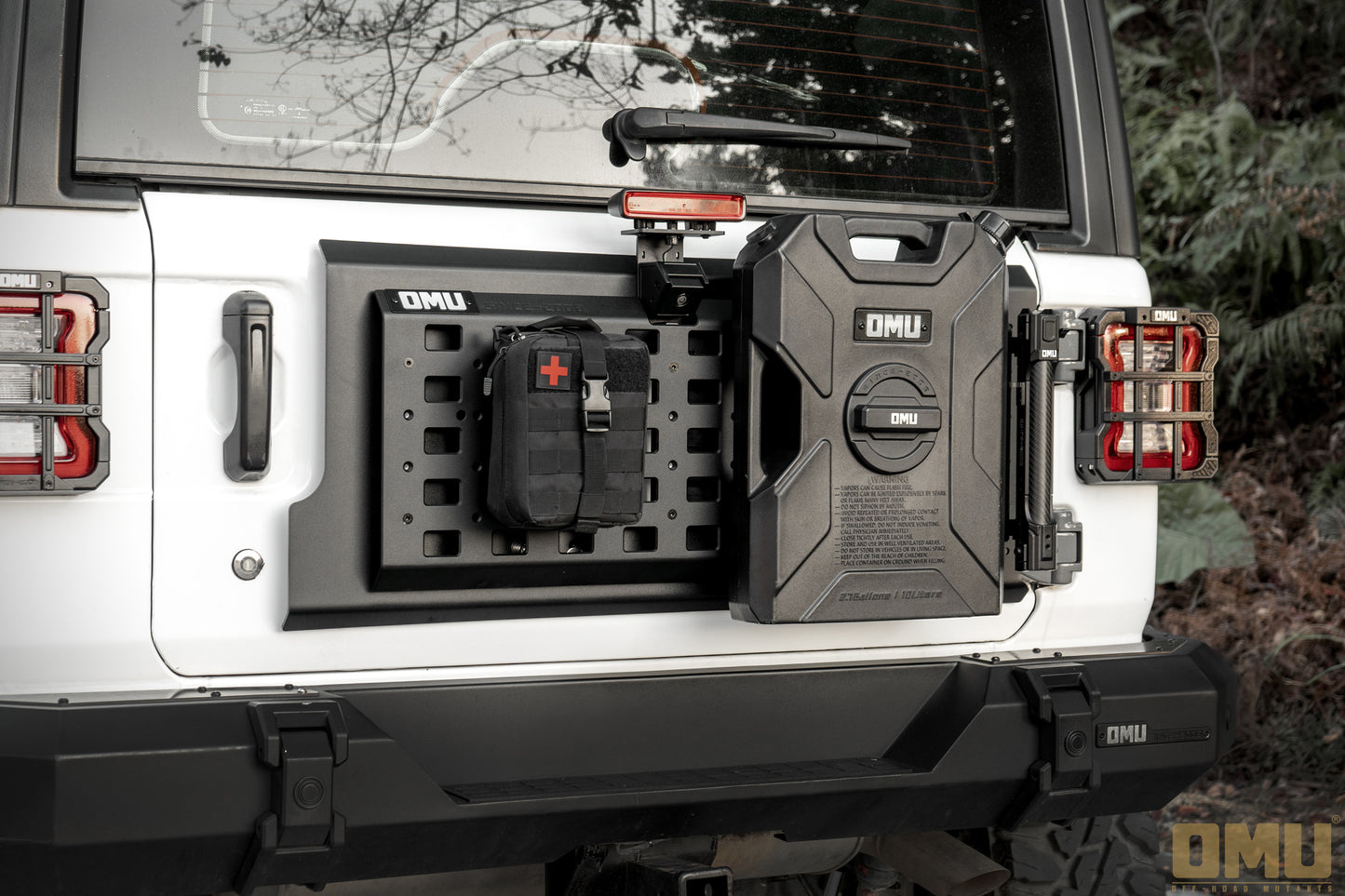 OMU Genesis Series Multi-Function Tailgate Expansion Panel For Jeep Wrangler JL