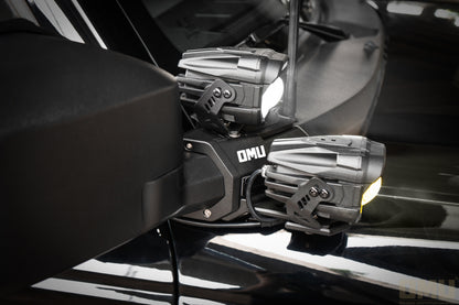 OMU Genesis Series Aluminum A-Pillar Light System Mount For Ford Bronco