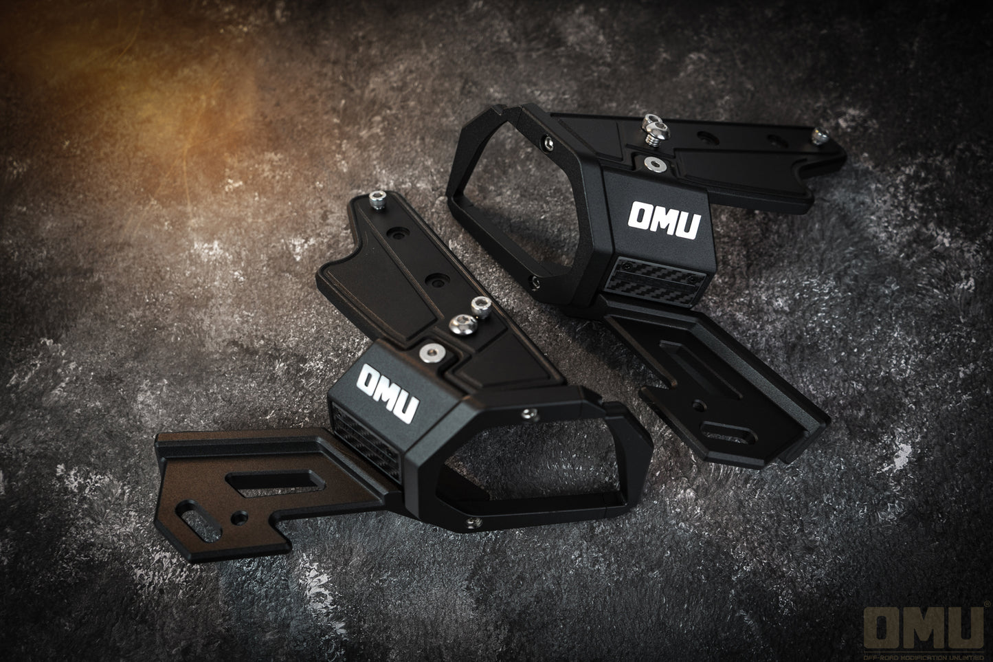 OMU Genesis Series Aluminum A-Pillar Light System Mount For Ford Bronco