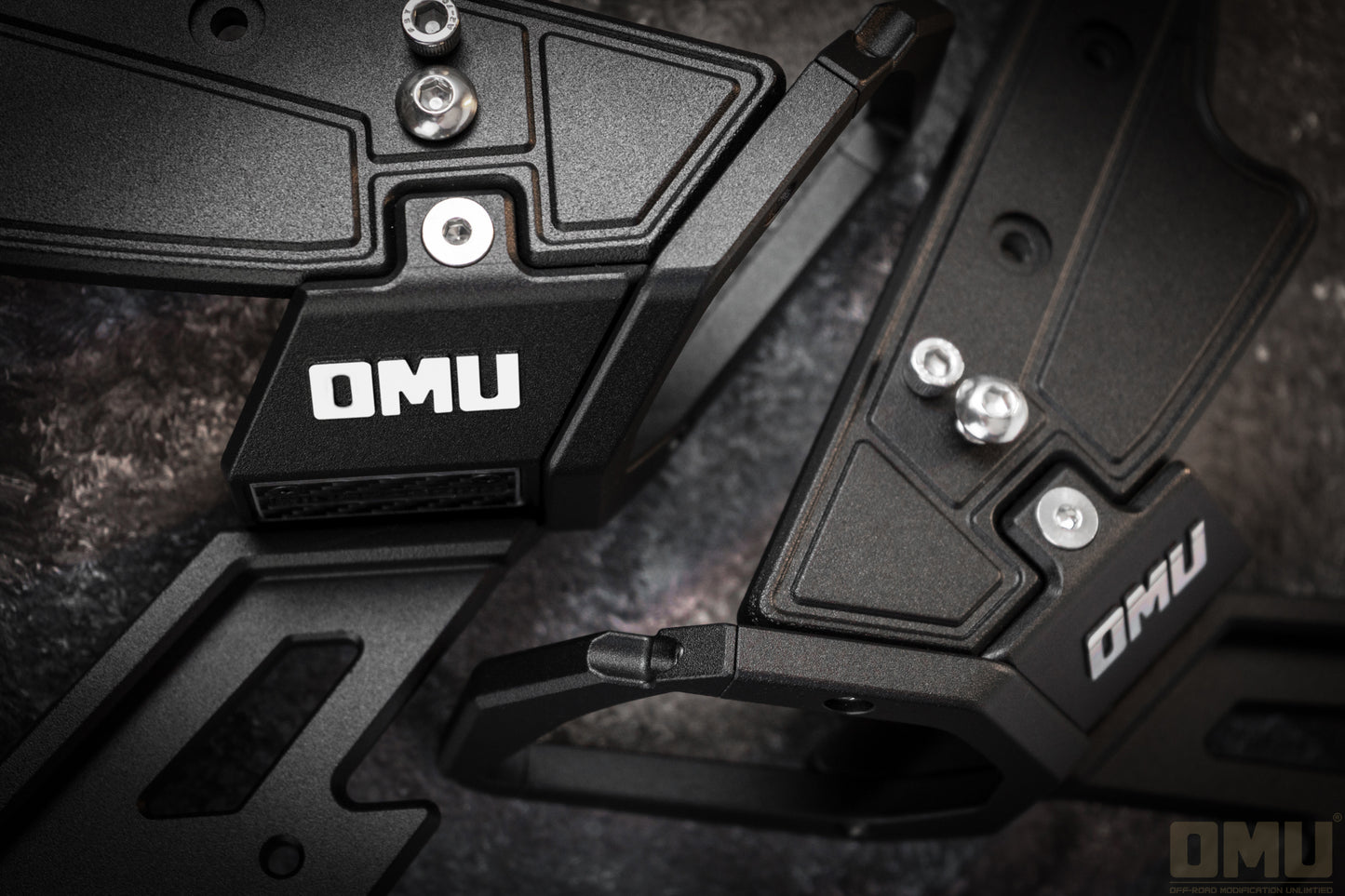 OMU Genesis Series Aluminum A-Pillar Light System Mount For Ford Bronco