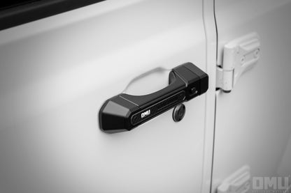 OMU Genesis Series Aluminum Door Handle Cover To 4/2Doors For Jeep Wrangler JL / JT