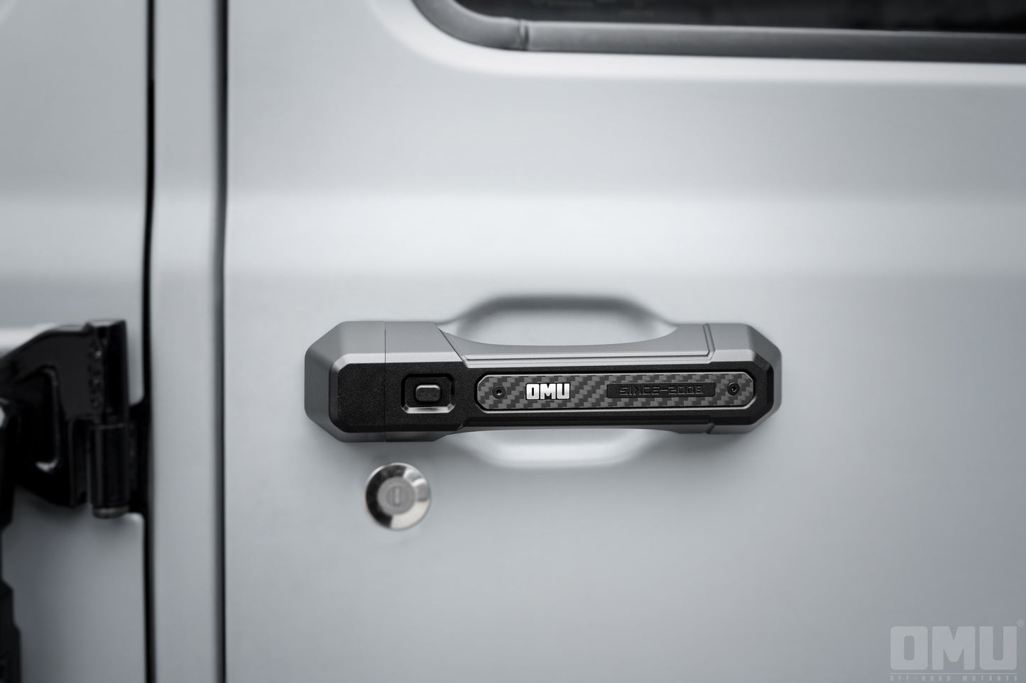 OMU Genesis Series Aluminum Door Handle Cover To 4/2Doors For Jeep Wrangler JL / JT