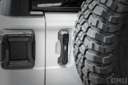 OMU Genesis Series Aluminum Door Handle Cover To 4/2Doors For Jeep Wrangler JL / JT