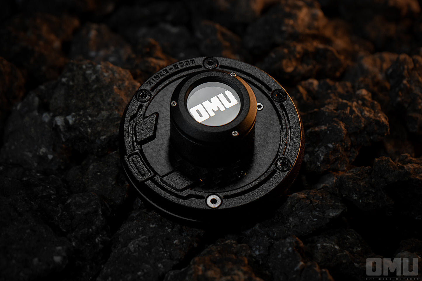 OMU Genesis Series Aluminum Antenna Base Cover For Jeep Wrangler JK JL JT